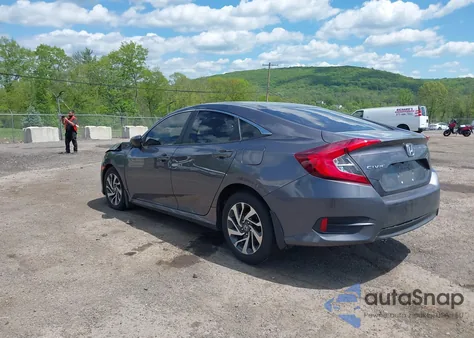 2016 Honda Civic Ex from USA, damaged, VIN 19XFC2F78GE094194